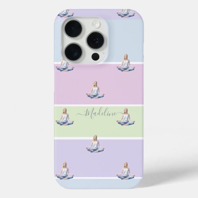 Coques Case-Mate iPhone ANTISTRESS  relax calm visualization (Verso)