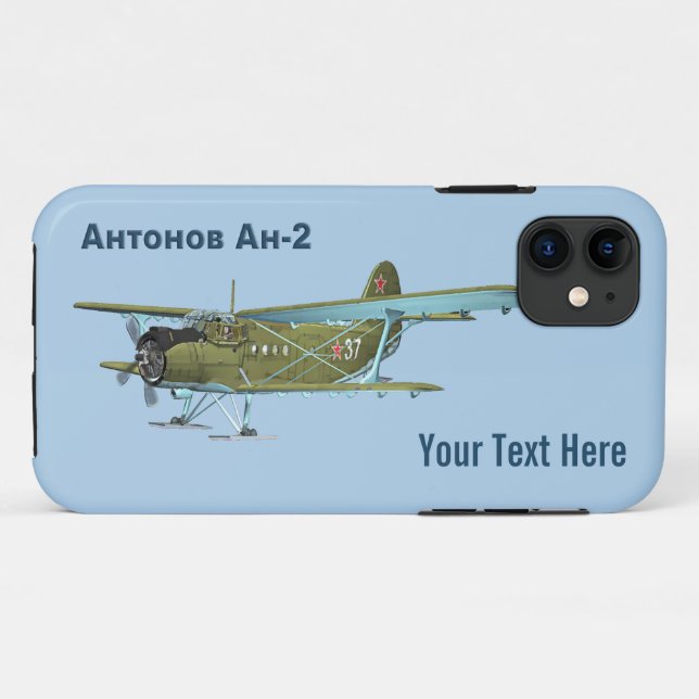 Coques Case-Mate iPhone Antonov An-2 (Dos (Horizontal))