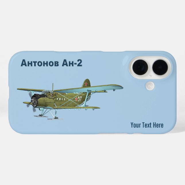 Coques Case-Mate iPhone Antonov An-2 (Verso (horizontal))