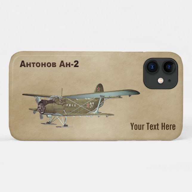 Coques Case-Mate iPhone Antonov An-2 (Dos (Horizontal))