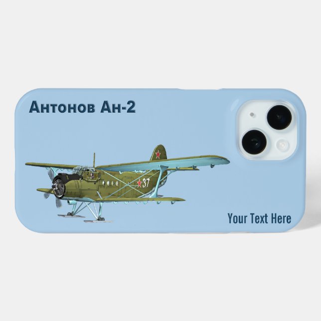 Coques Case-Mate iPhone Antonov An-2 (Verso (horizontal))