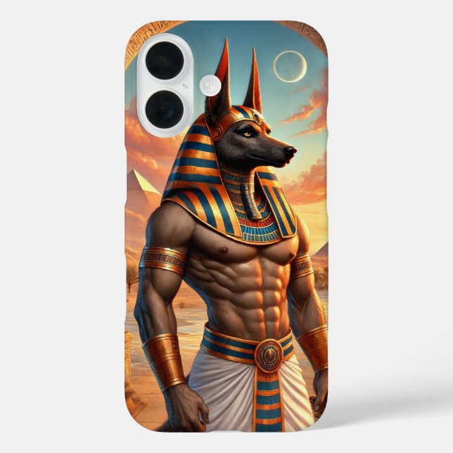 Coques Case-Mate iPhone Anubis, Dieu égyptien des enfers (Verso)