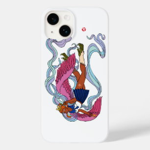 Coque Pour iPhone 14 Aokimono. Kohjten 飛 天