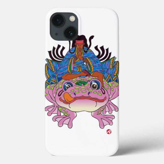 Coques Case-Mate iPhone Aokimono. Ninja Tsukikage 忍 者 月 景 (Verso)