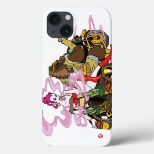 Etui iPhone 13 Aokimono. Wild boar riders ノ