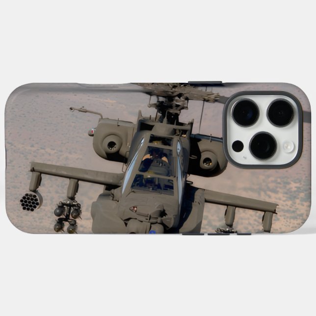 Coques Case-Mate iPhone Apache Helicopter Air Wings Destiny (Verso (horizontal))