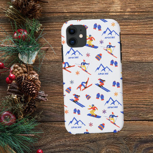 Case-Mate iPhone Case Apache Nouveau Mexique Motif de snowboard de monta