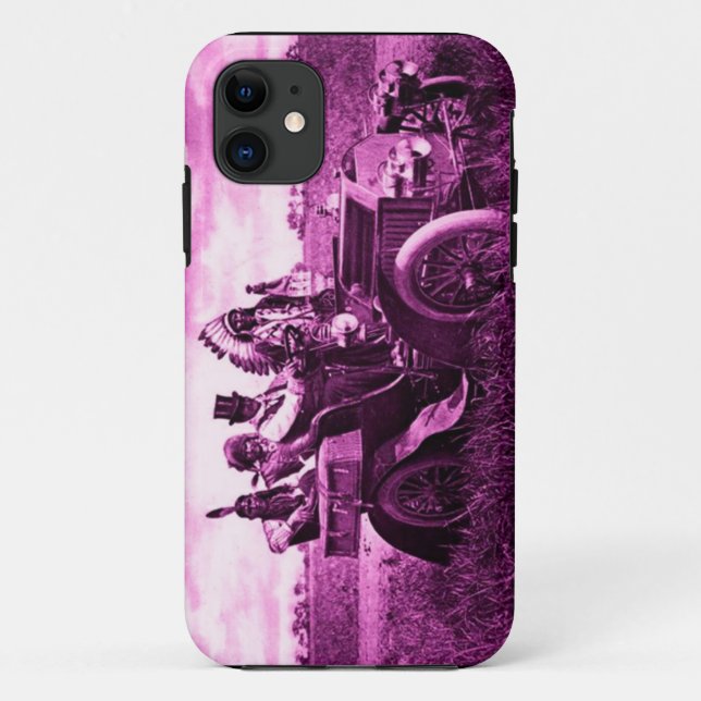 COQUES Case-Mate iPhone APACHES ET GERONIMO CONDUISANT UNE VOITURE AUTOMOB (Dos)