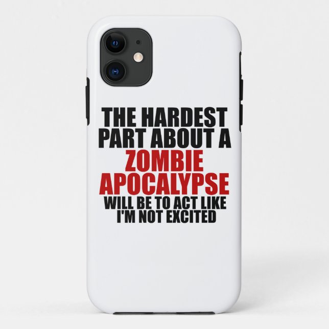 Coques Case-Mate iPhone Apocalypse de zombi (Dos)
