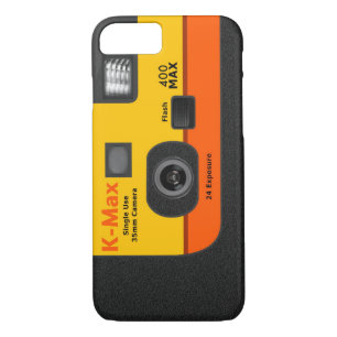 Coques Pour iPhone Appareil-photo jetable - orange I6