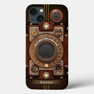Etui iPhone 13 Appareil-photo vintage #1C de Steampunk