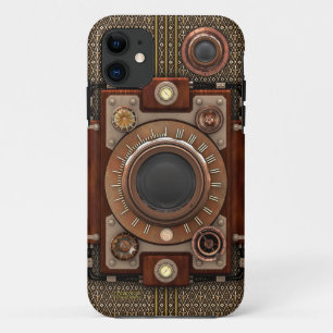 Coque Case-Mate iPhone Appareil-photo vintage #1D (De Luxe de Steampunk