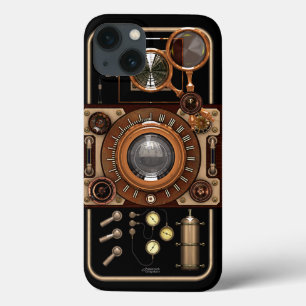 iPhone 13 Case Appareil-photo vintage #2B de Steampunk TLR
