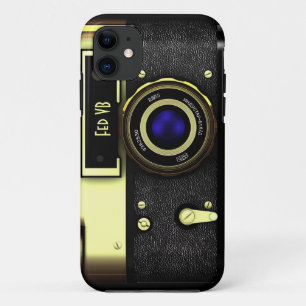 Coque iPhone 11 Appareil-photo vintage de télémètre