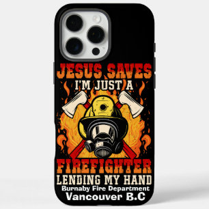 Coque iPhone 16 Pro Max Appel à l’action du pompier