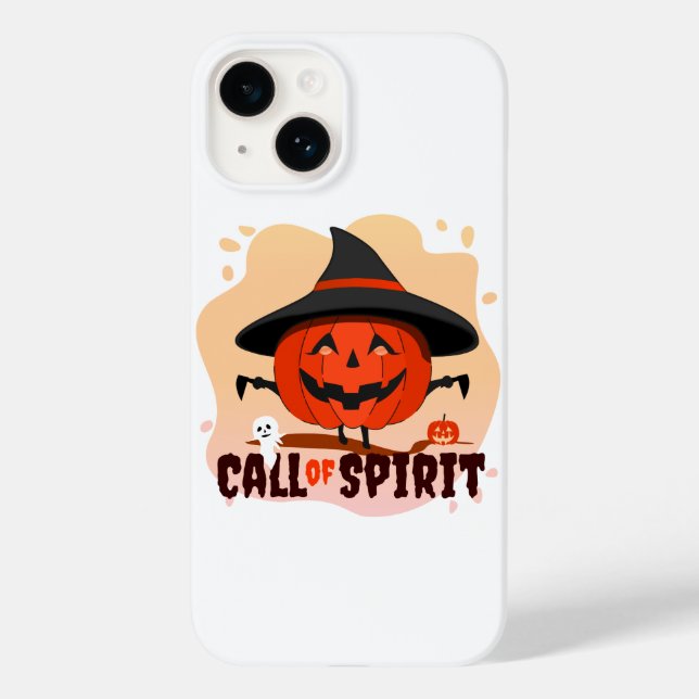 Coques Case-Mate iPhone Appel de l'Esprit d'Halloween (Verso)