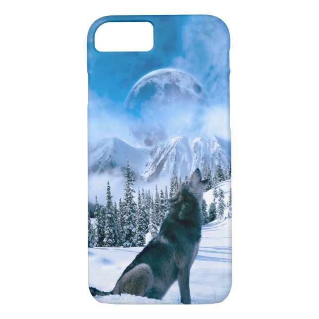 Coques Case-Mate iPhone Appel de loup (Dos)