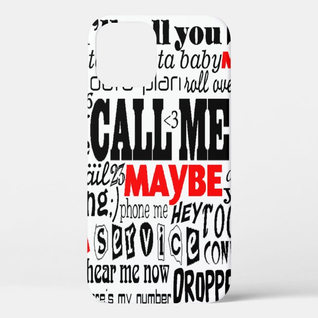 Coques Case-Mate iPhone Appelle-moi (Verso)