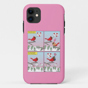Case-Mate iPhone Case Appels de accouplement d'oiseaux modernes comique