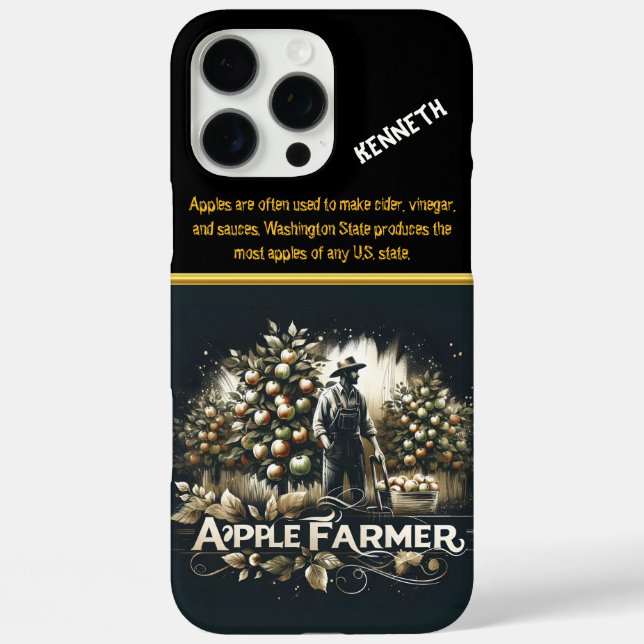 Coques Case-Mate iPhone Apple Farmer s'occupe des vergers abondants (Verso)