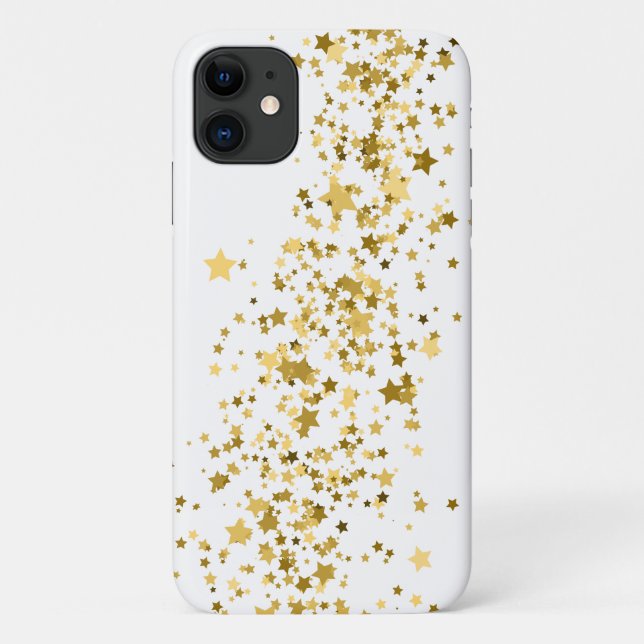 Coques Case-Mate iPhone Apple iPhone 11 Coque-Gold Stars (Dos)