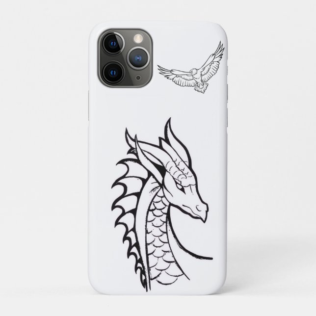 Coques Case-Mate iPhone Apple iphone 11 pro dragon cases  (Dos)