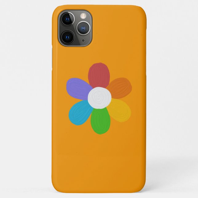 Coques Case-Mate iPhone Apple iPhone 11 Pro max | fleurs jaunes (Dos)
