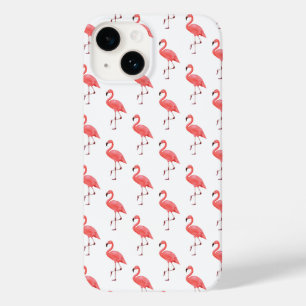 Coque Case-Mate iPhone Apple iPhone 14 Coque-Flamant rose