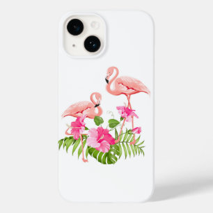 Coque Case-Mate iPhone Apple iPhone 14 Coque-Flamant rose
