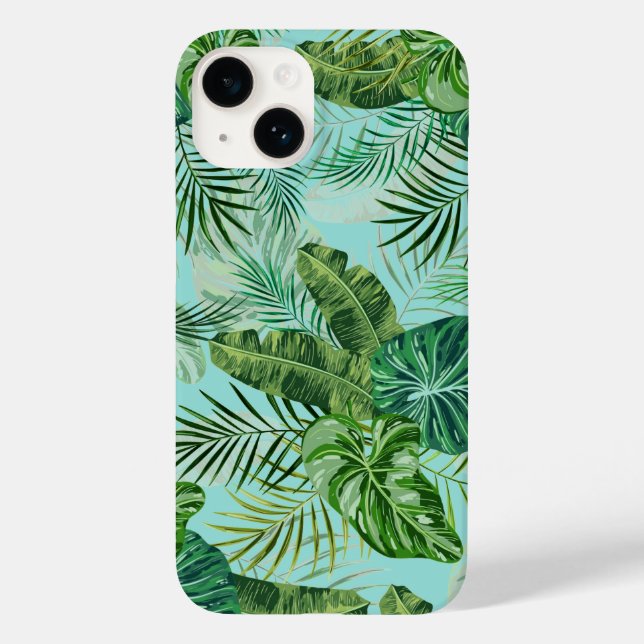 Coques Case-Mate iPhone Apple iPhone 14 Palme Coque-tropical (Verso)