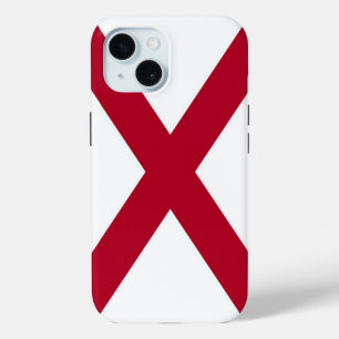 Coque Case-Mate iPhone Apple iPhone 15 Coque-Mate avec drapeau Alabama