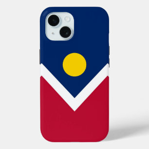 Coque Case-Mate iPhone Apple iPhone 15 Coque-Mate avec drapeau Denver