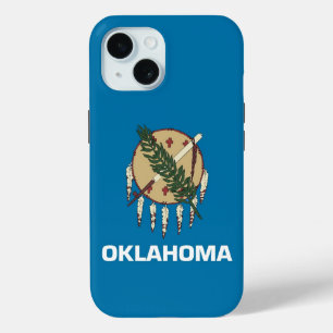 Coque Case-Mate iPhone Apple iPhone 15 Coque-Mate avec drapeau Oklahoma
