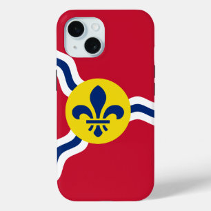 Coque Case-Mate iPhone Apple iPhone 15 Coque-Mate avec drapeau Saint-Loui
