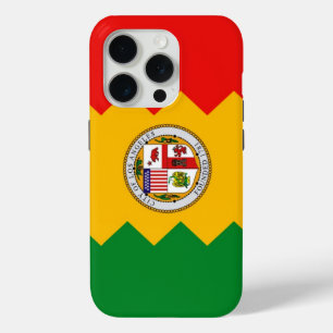 Coque Case-Mate iPhone Apple iPhone 15 Pro Coque-Mate, drapeau de Los Ang