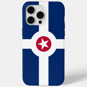 Coque Case-Mate iPhone Apple iPhone 15 Pro Max Coque, drapeau d'Indianapo