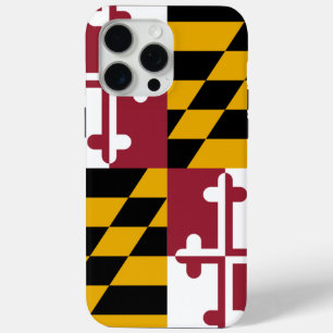 Coque Case-Mate iPhone Apple iPhone 15 Pro Max Coque, drapeau du Maryland