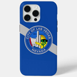 Coque Case-Mate iPhone Apple iPhone 15 Pro Max Coque, drapeau Las Vegas