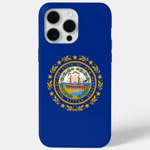 Coque Case-Mate iPhone Apple iPhone 15 Pro Max Coque, drapeau New Hampshi