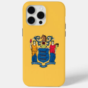 Coque Case-Mate iPhone Apple iPhone 15 Pro Max Coque, drapeau New Jersey