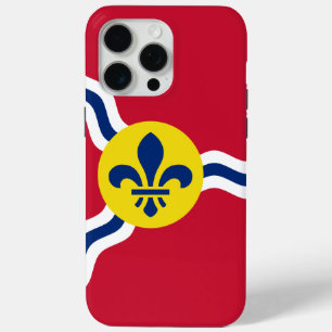 Coque Case-Mate iPhone Apple iPhone 15 Pro Max Coque, drapeau St. Louis