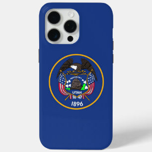 Coque Case-Mate iPhone Apple iPhone 15 Pro Max, drapeau de l'État de l'Ut