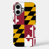 Apple iPhone 16 Coque-Mate avec drapeau Maryland