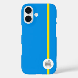 Coque Pour iPhone 16 Apple iPhone 16 Couverture bleu