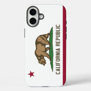Coque Pour iPhone 16 Plus Apple iPhone 16 Plus Coque-Mate, drapeau californi