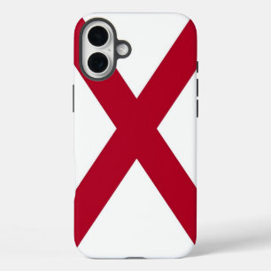 Coque Pour iPhone 16 Plus Apple iPhone 16 Plus Coque-Mate, drapeau de l'Alab