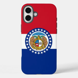 Coque Pour iPhone 16 Plus Apple iPhone 16 Plus Coque-Mate, drapeau du Missou