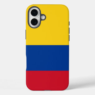 Coque Pour iPhone 16 Plus Apple iPhone 16 Plus Mate, drapeau de Colombie