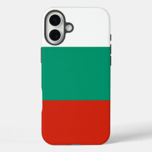 Coque Pour iPhone 16 Plus Apple iPhone 16 Plus Mate, drapeau de la Bulgarie