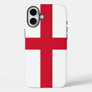 Coque Pour iPhone 16 Plus Apple iPhone 16 Plus Mate, drapeau de l'Angleterre